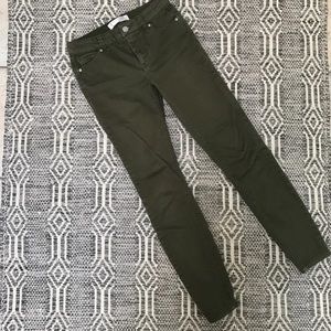 Green Skinny Jeans